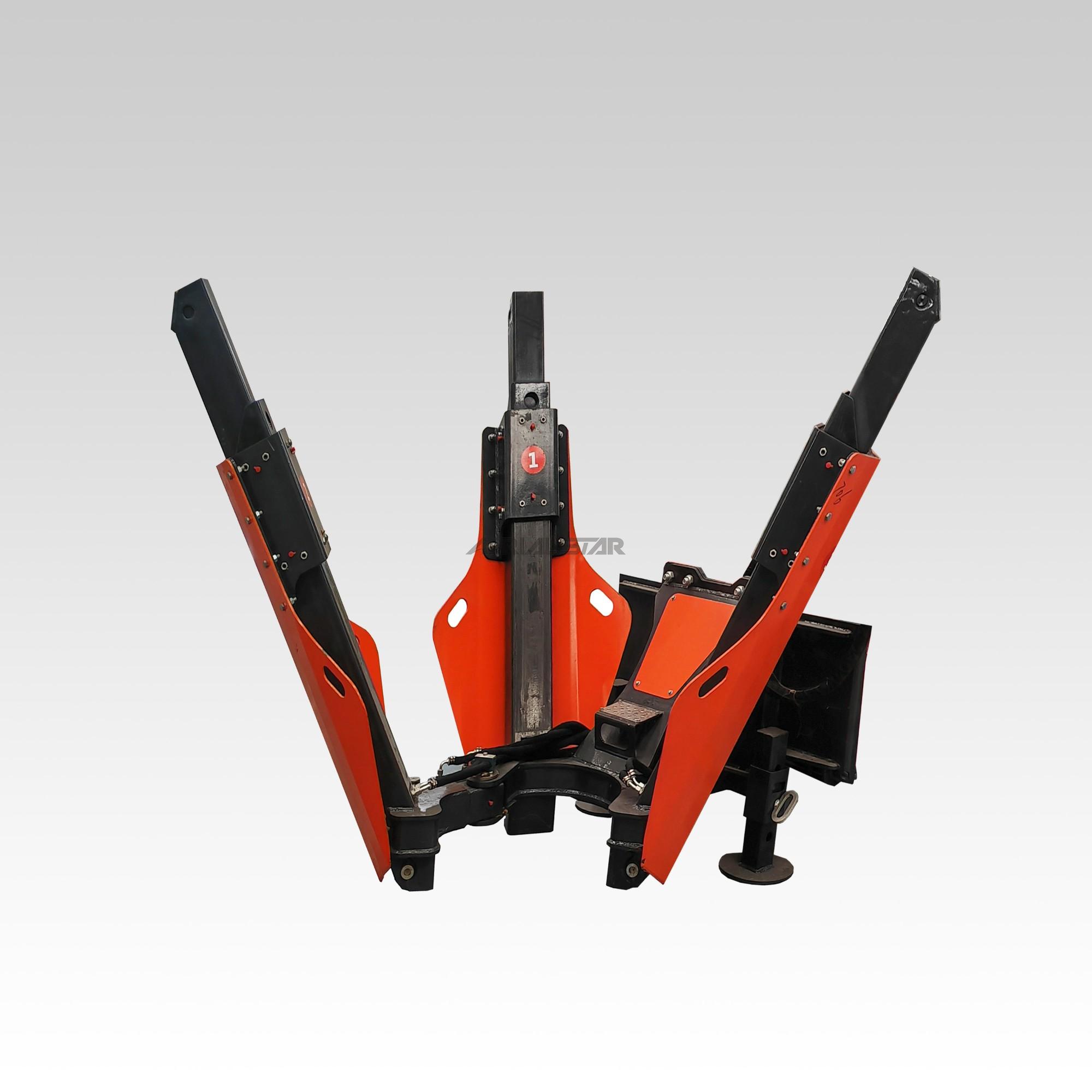 Three-petal tree transplanter