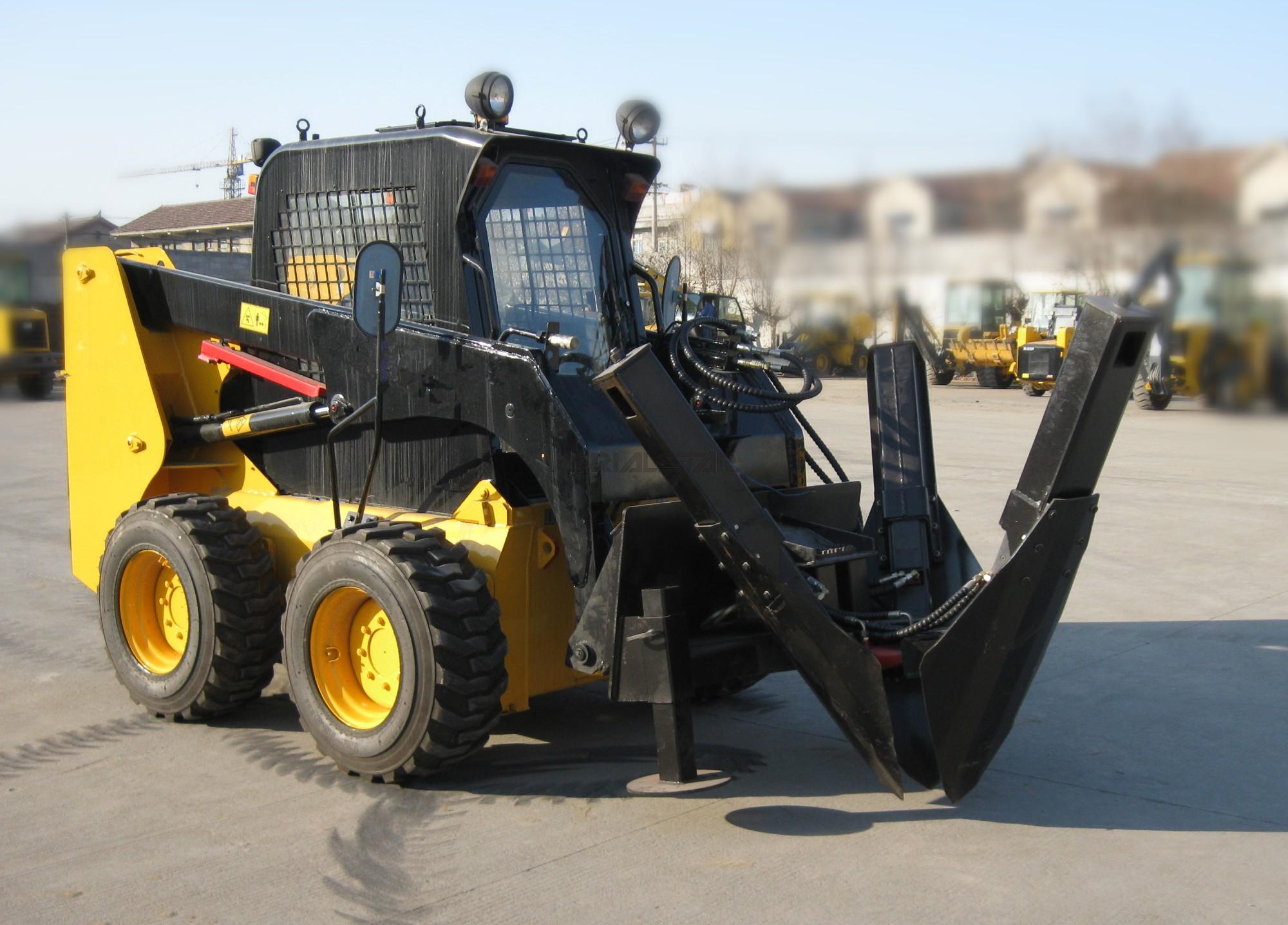 Three-petal tree transplanter